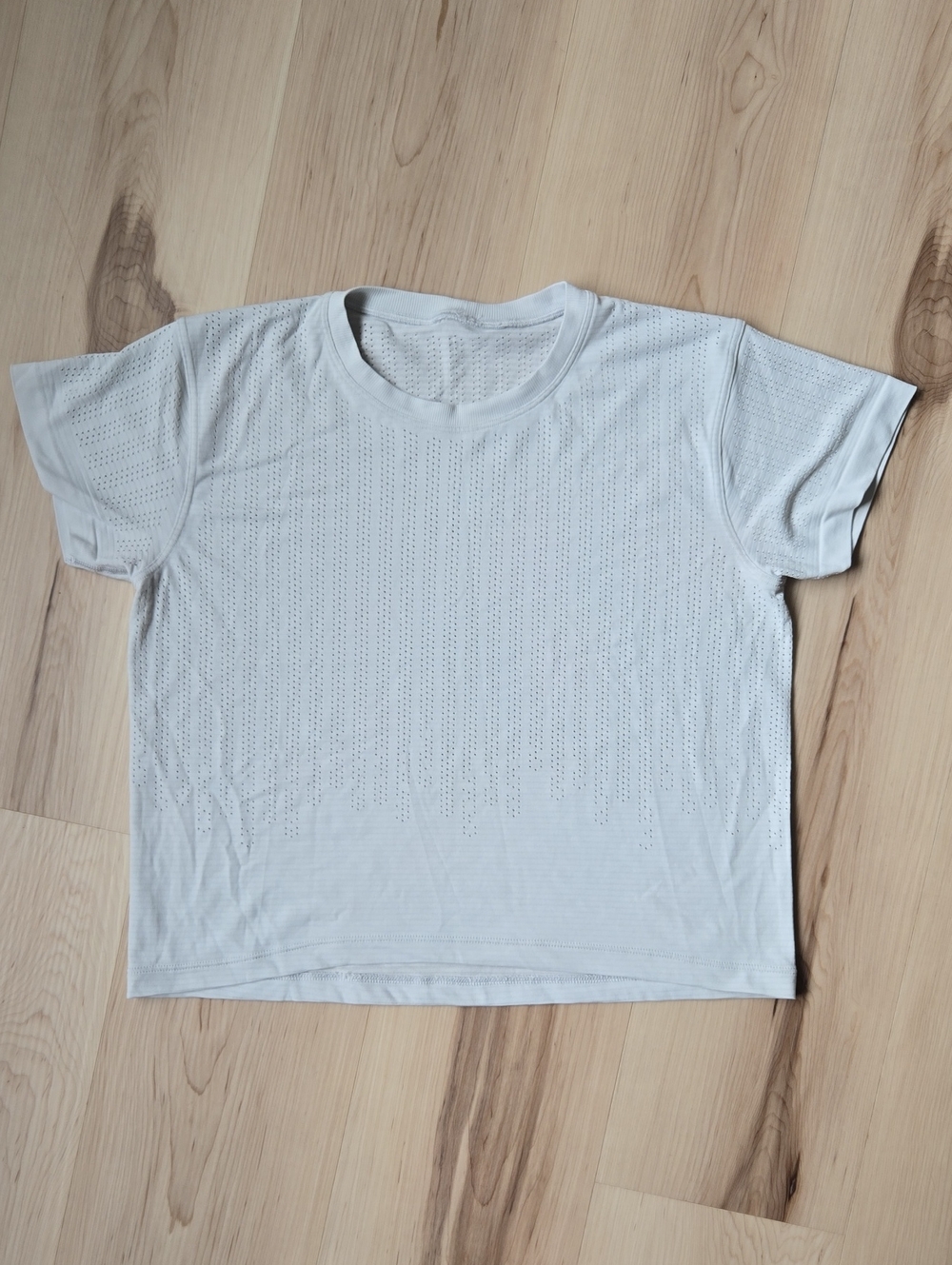 Lululemon Short Sleeve Top, Light Grey